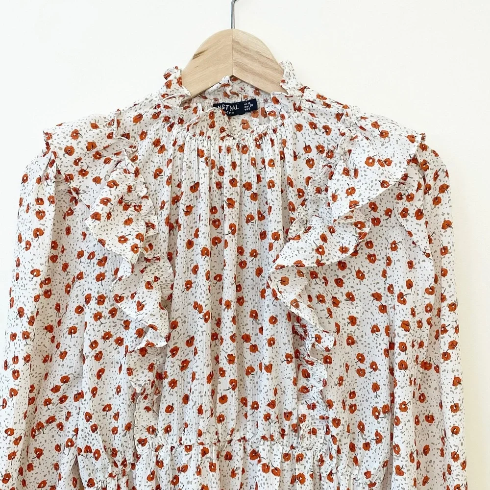 Nasty Gal Steal the Grow White Floral Mini Dress - Picture 6 of 10